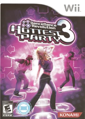 Dance Dance Revolution - Hottest Party 3 box cover front